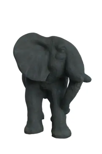 Product image of the product “Elephant, 43cm Length | GRC (Glassfibre Reinforced Concrete), Bronze Finish ”